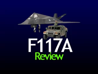 F-117 Scale Model Review